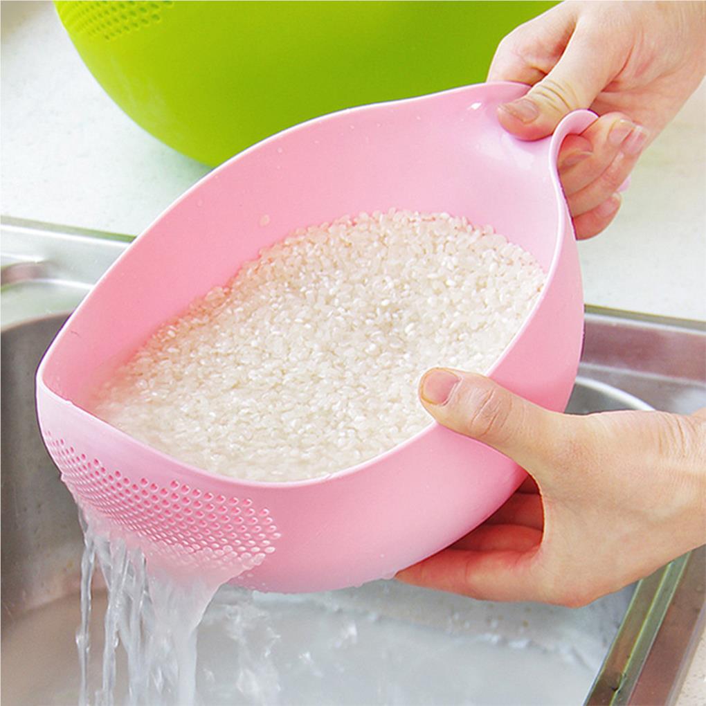 Kitchen Gadgets Rice Filter - Nieuwe Draagbare Food Grade Plastic Rijstbonen