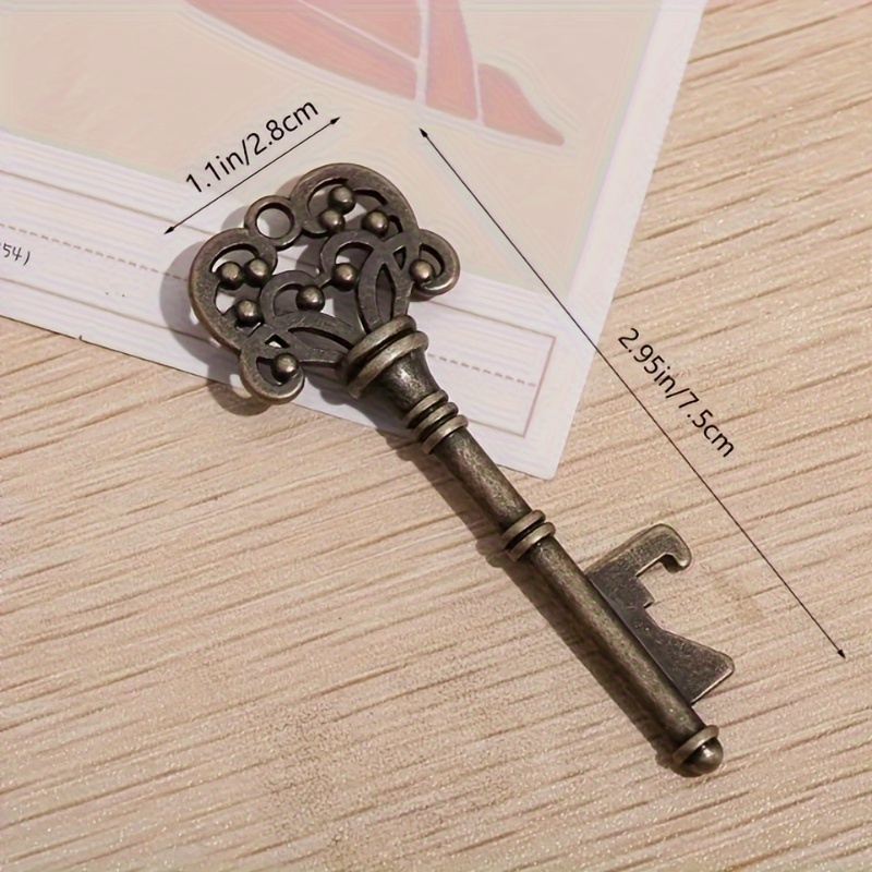 Kitchen Gadgets For Gifts - 1pc, flesopener, vintage kroonsleutelvorm flesopener, geschikt