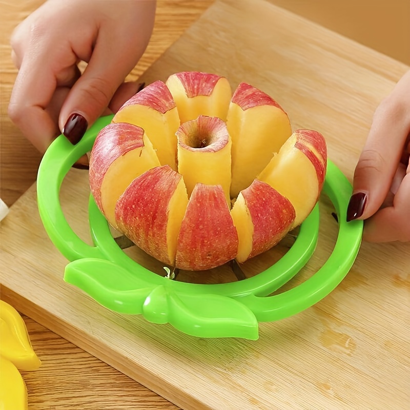 Apple Corer Slicer - Appelsnijder, roestvrijstalen appelboor, fruitsnijder, groente- en
