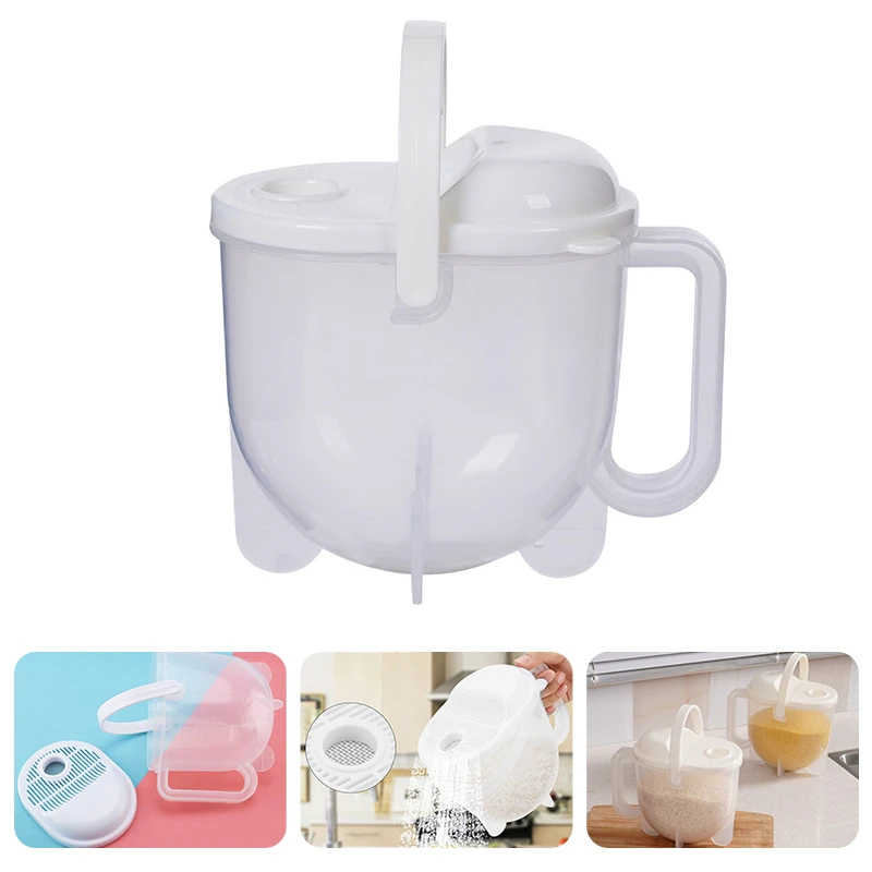 Kitchen Gadgets Rice Filter - Snelle automatische rijstwasser, bonenreiniger, zeef voor