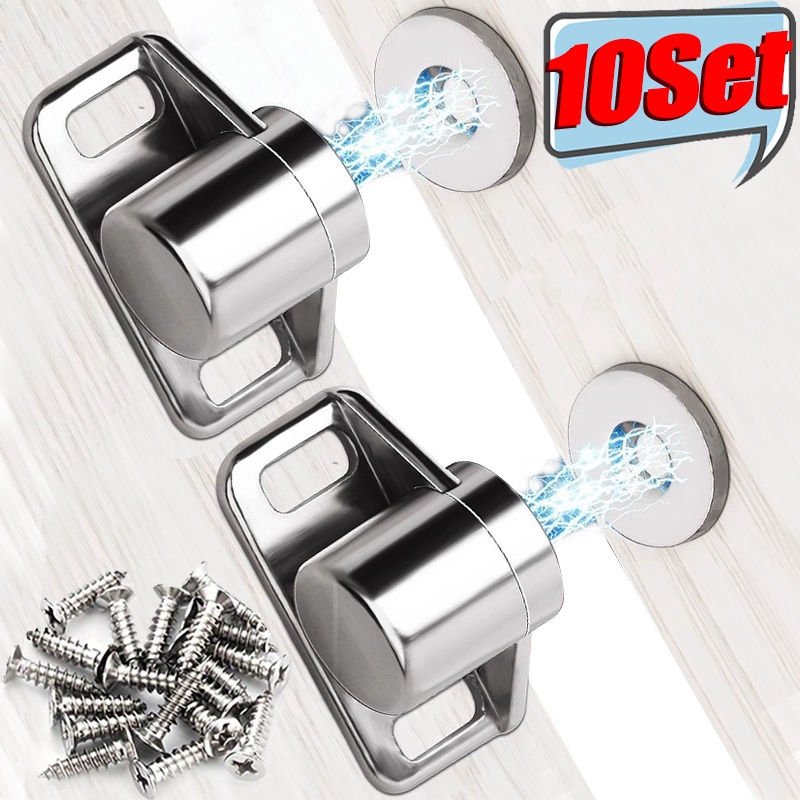 Kitchen Gadgets Cabinet - 1-10Sets Magnetische Kastdeurmagneten met Schroeven voor