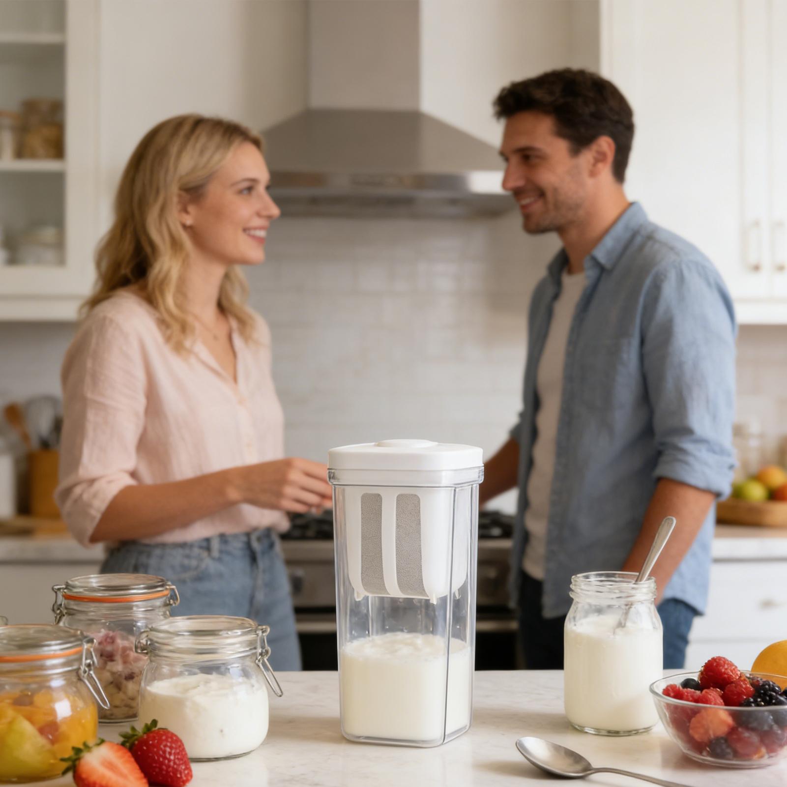 Kitchen Gadgets Rice Filter - Yoghurtzeef Herbruikbaar Fijnmazig Keuken Gadgets Yoghurtseparator
