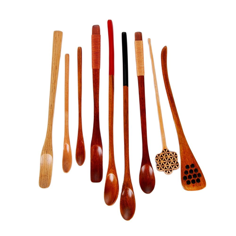 Kitchen Gadgets Gifts - Hout Kookgerei Thee Blad Matcha Sticks