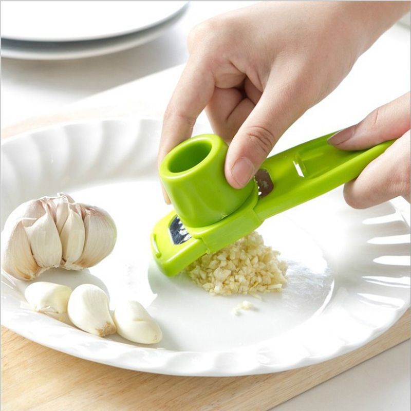 Kitchen Gadgets Gifts - 1-pack mini-knoflookmolen creatieve knoflookpers keuken knoflookpuree