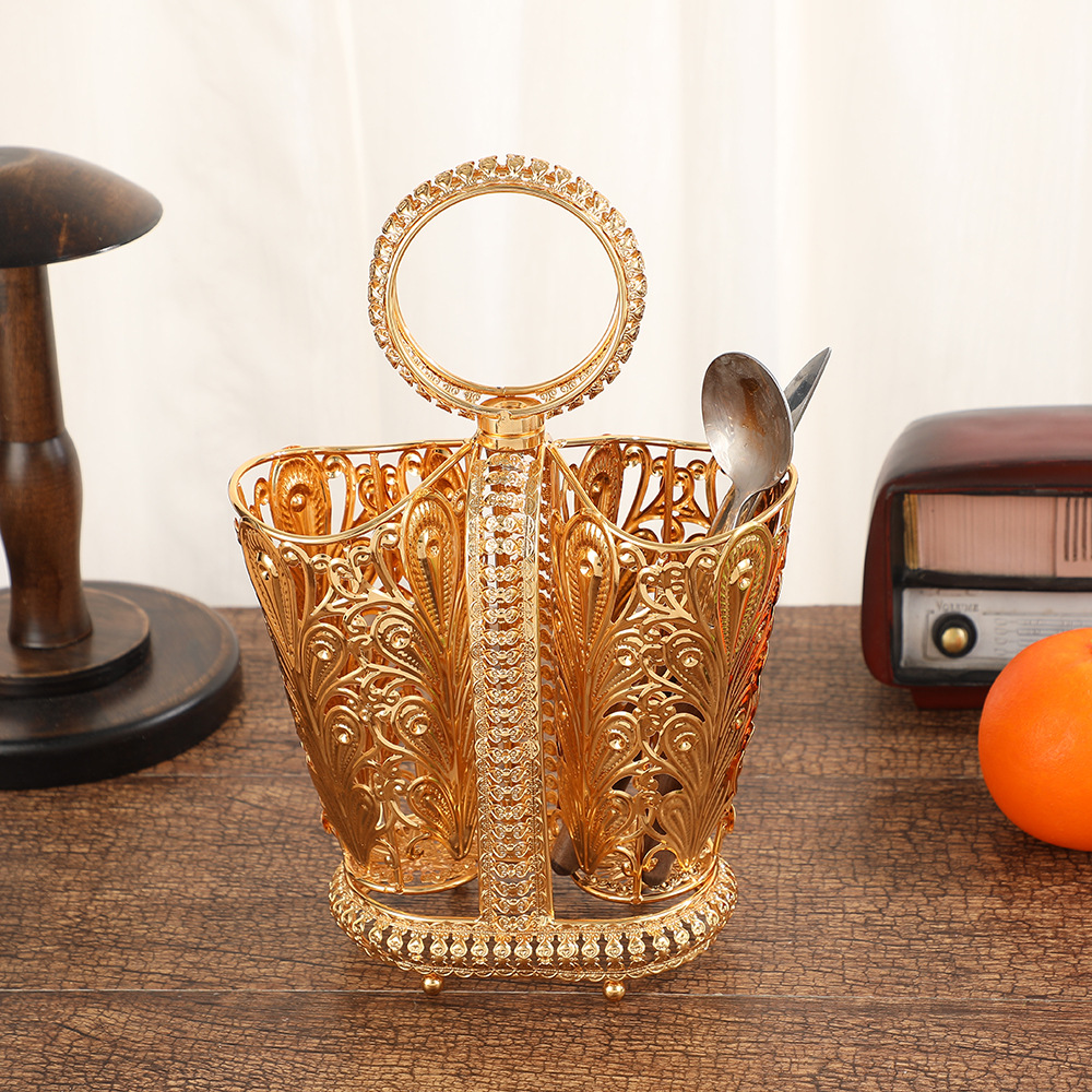 Kitchen Gadgets Holder - Gebruiksvoorwerp Caddy Praktische serviesmand Elegante keukengadget