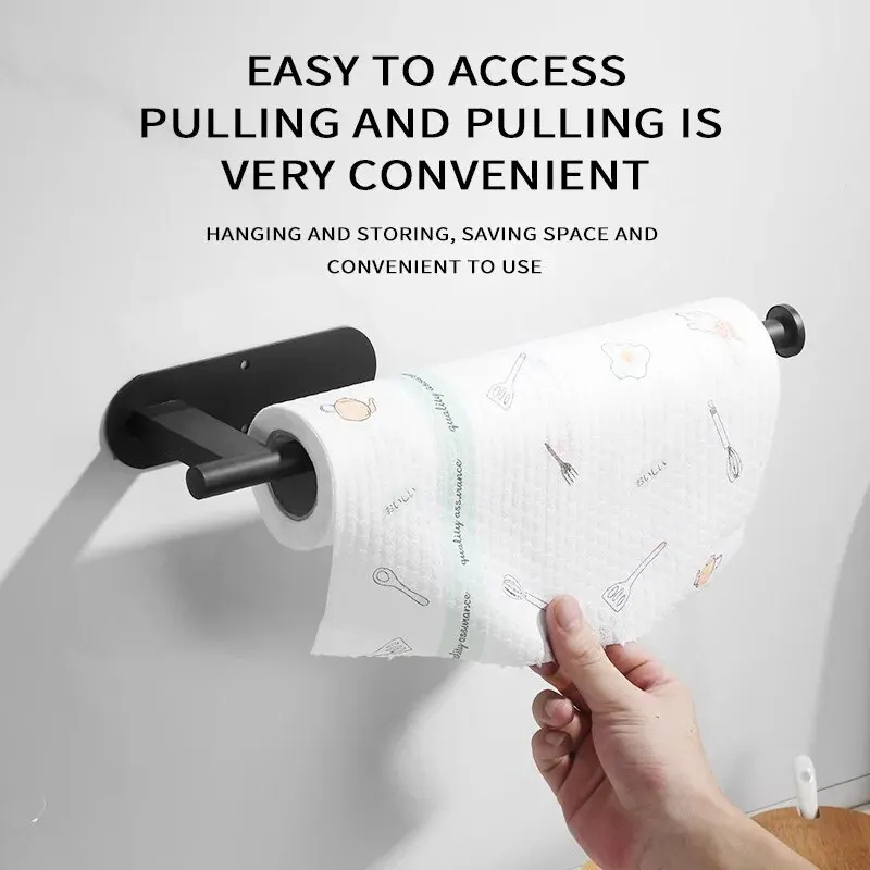 Kitchen Gadgets Cabinet - Multifunctioneel opbergrek voor papierrollen, multifunctionele tissuehouder,