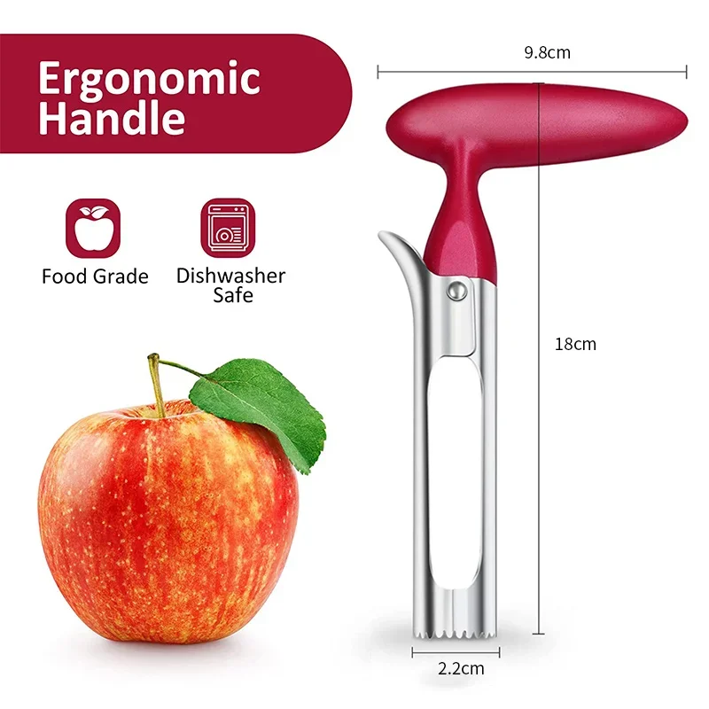 Apple Corer Slicer - Premium appelboor van roestvrij staal, appel-