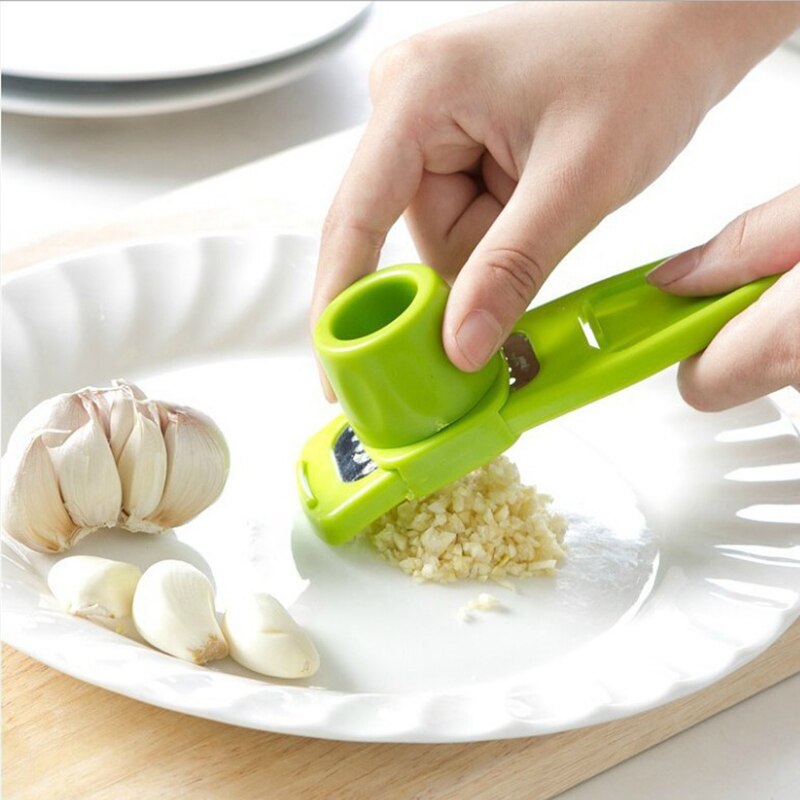 Kitchen Gadgets Gifts - 1-pack mini-knoflookmolen creatieve knoflookpers keuken knoflookpuree