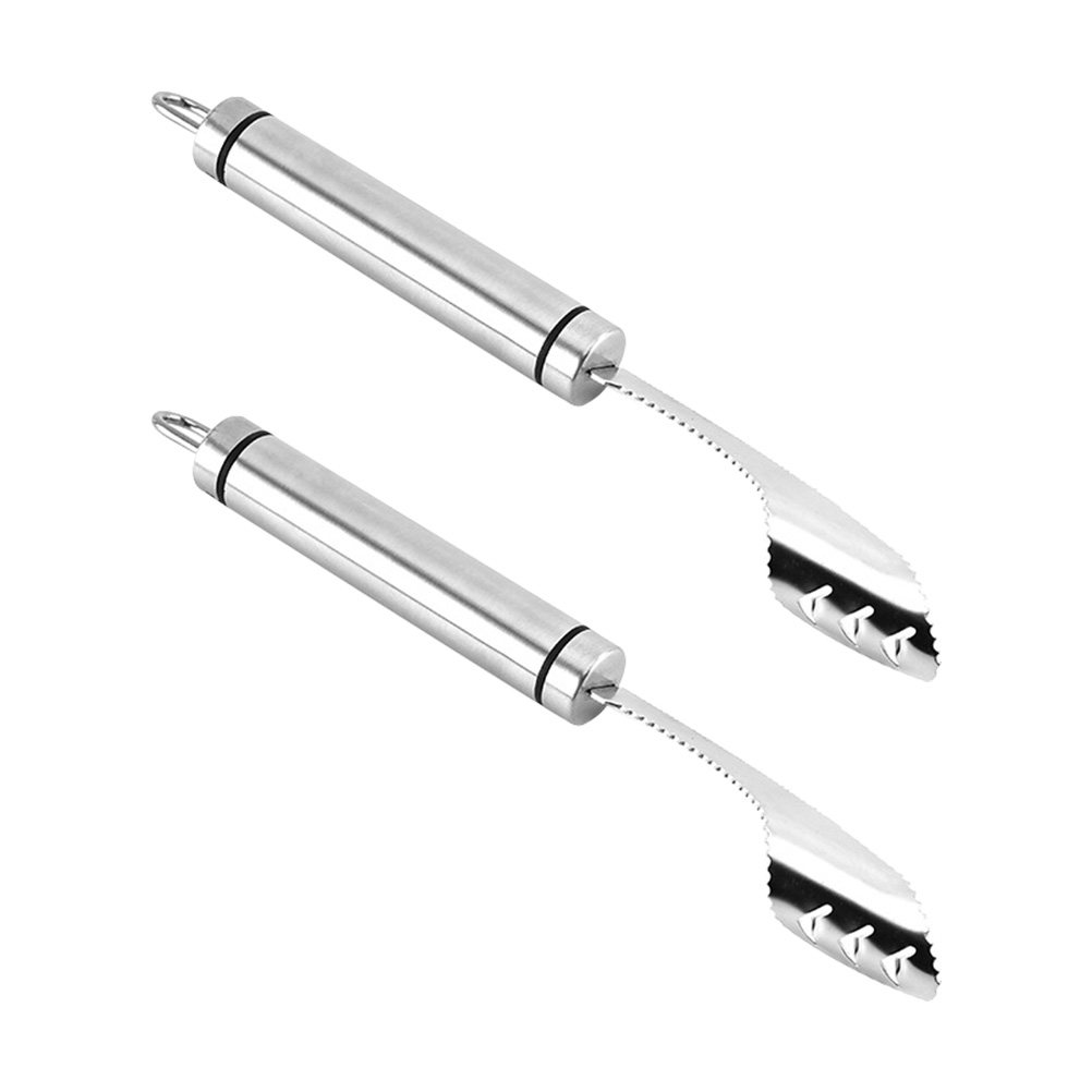Kitchen Gadgets Tools - 2 Stuks Rvs Chili Corer Remover