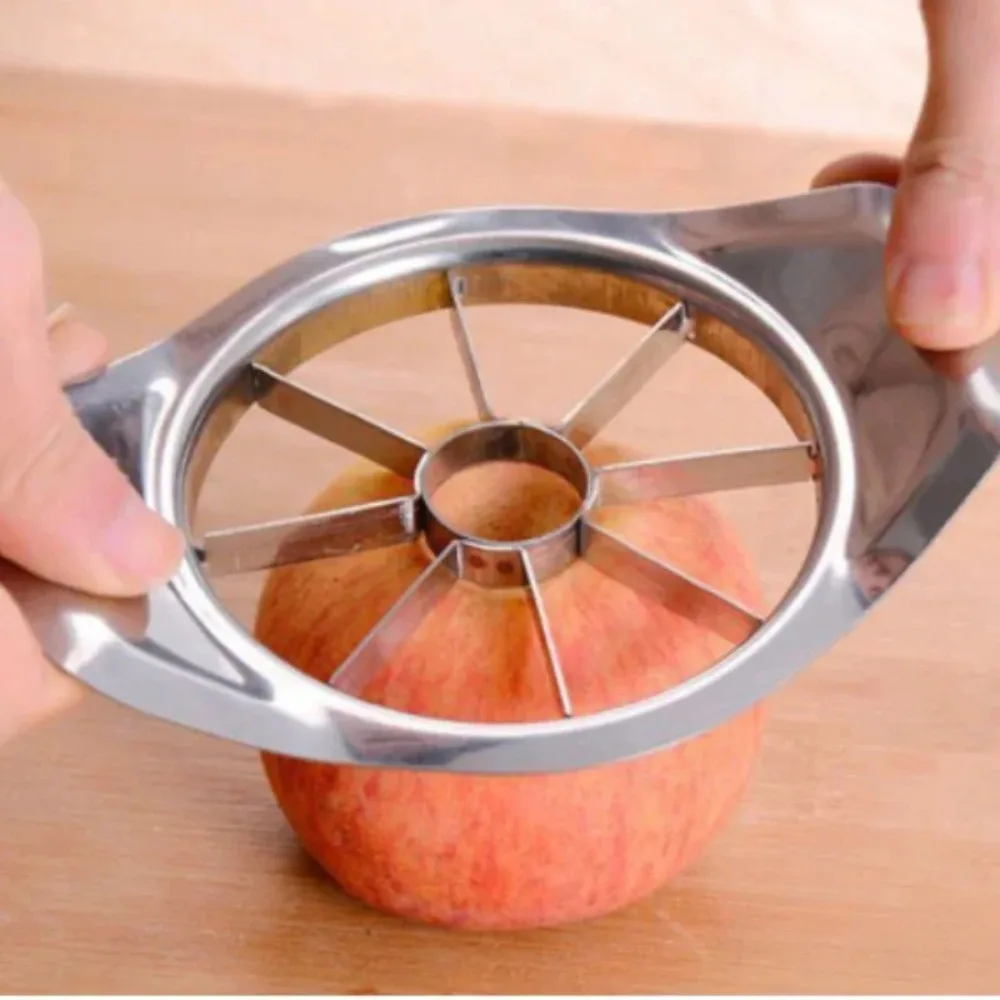 Apple Corer Slicer - Keuken Gadgets RVS Comfortabele Handgreep Snijder