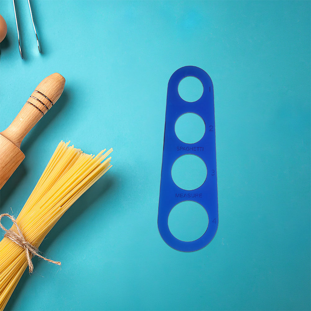 Kitchen Gadgets Guide - 2 stuks roestvrijstalen pastameter, spaghetti-liniaal met