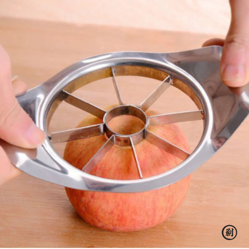 Apple Corer Slicer - Keuken Gadgets RVS Comfortabele Handgreep Snijder