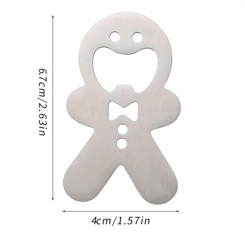 Gingerbread Man Flessenopener  - Kitchen Gadgets For Gifts recensie en prijs