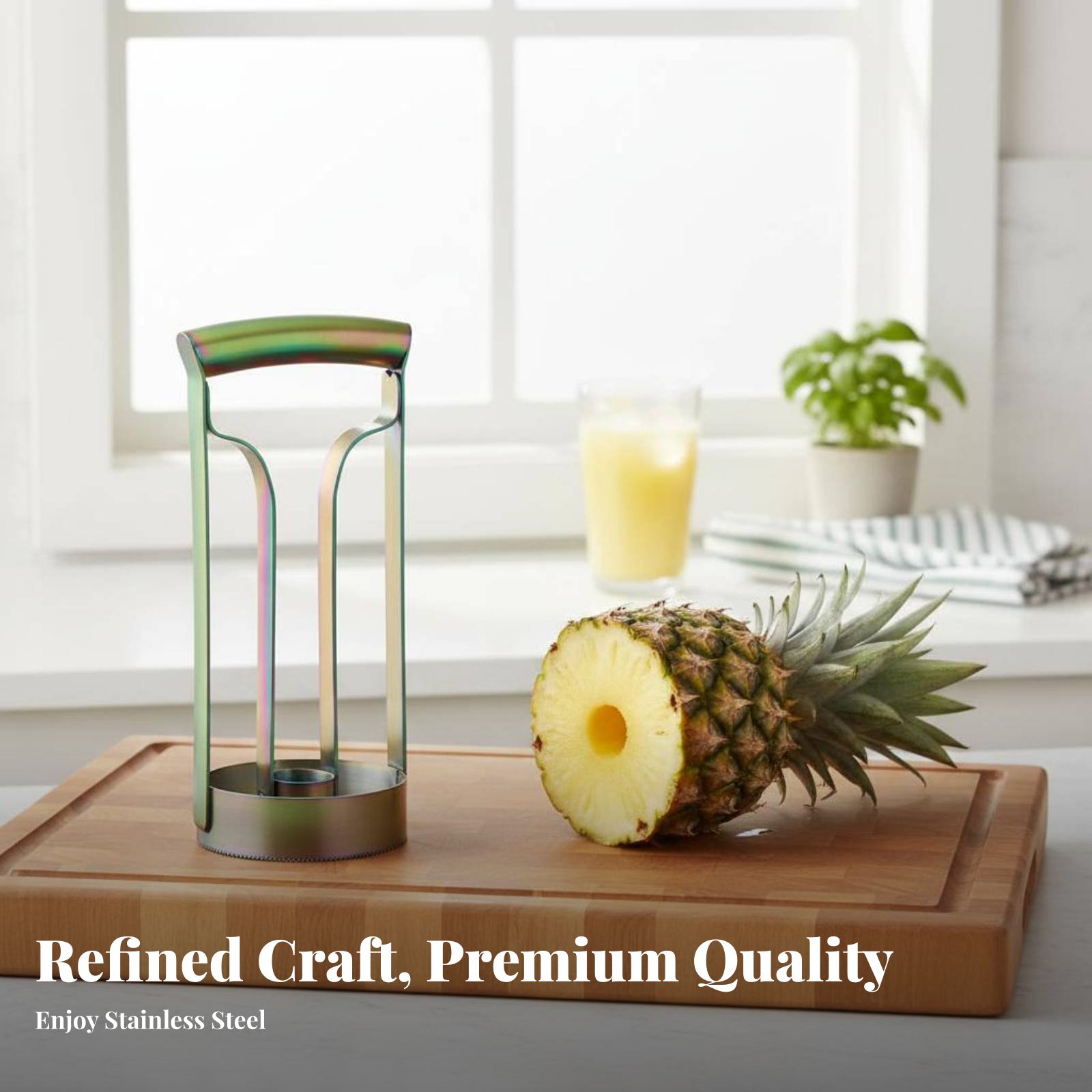 Roestvrijstalen ananassnijder  - Kitchen Gadgets Tools recensie en prijs