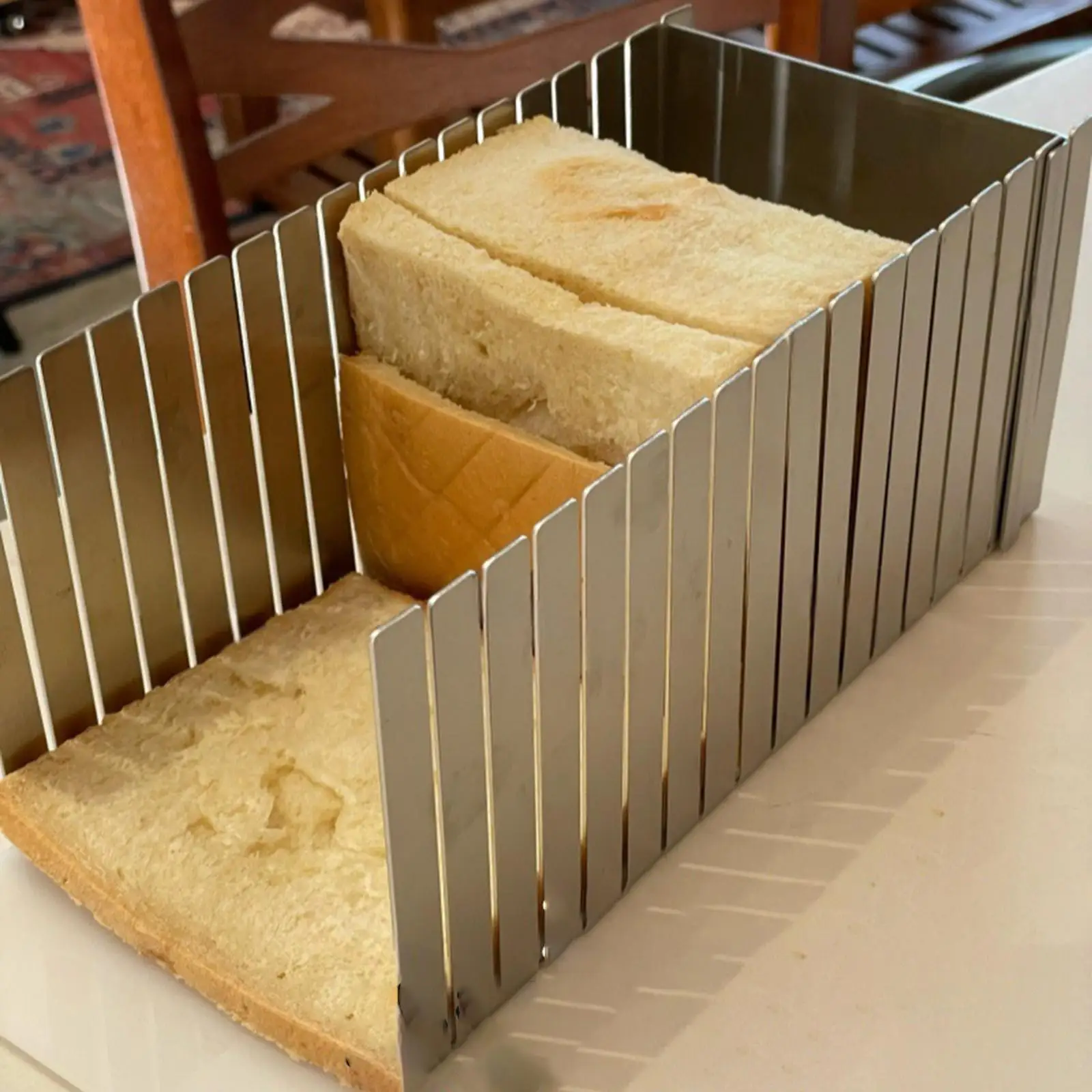 Roestvrijstalen broodsnijder K - Kitchen Gadgets Guide recensie en prijs