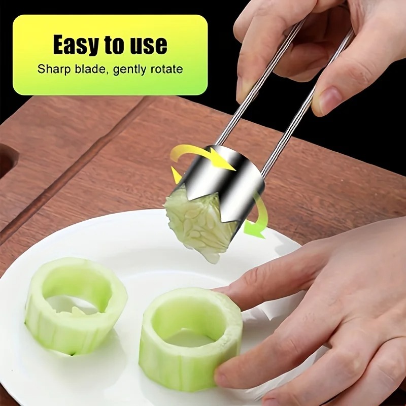 3-delige roestvrijstalen jalap - Apple Corer Slicer recensie en prijs