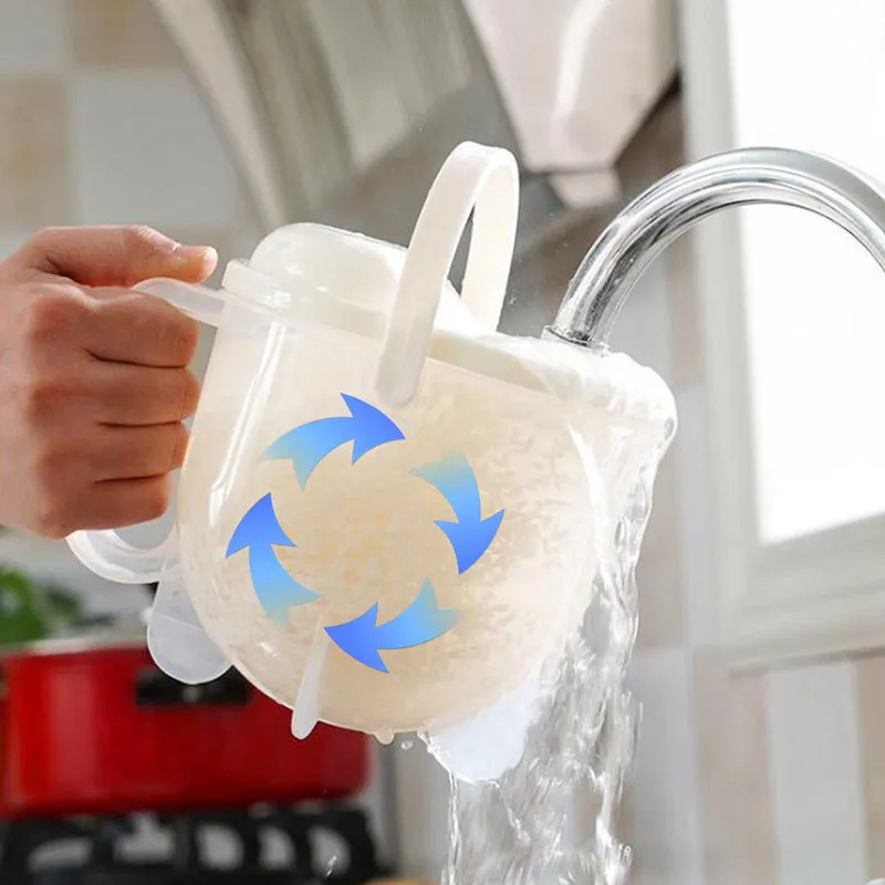 Snelle automatische rijstwasse - Kitchen Gadgets Rice Filter recensie en prijs