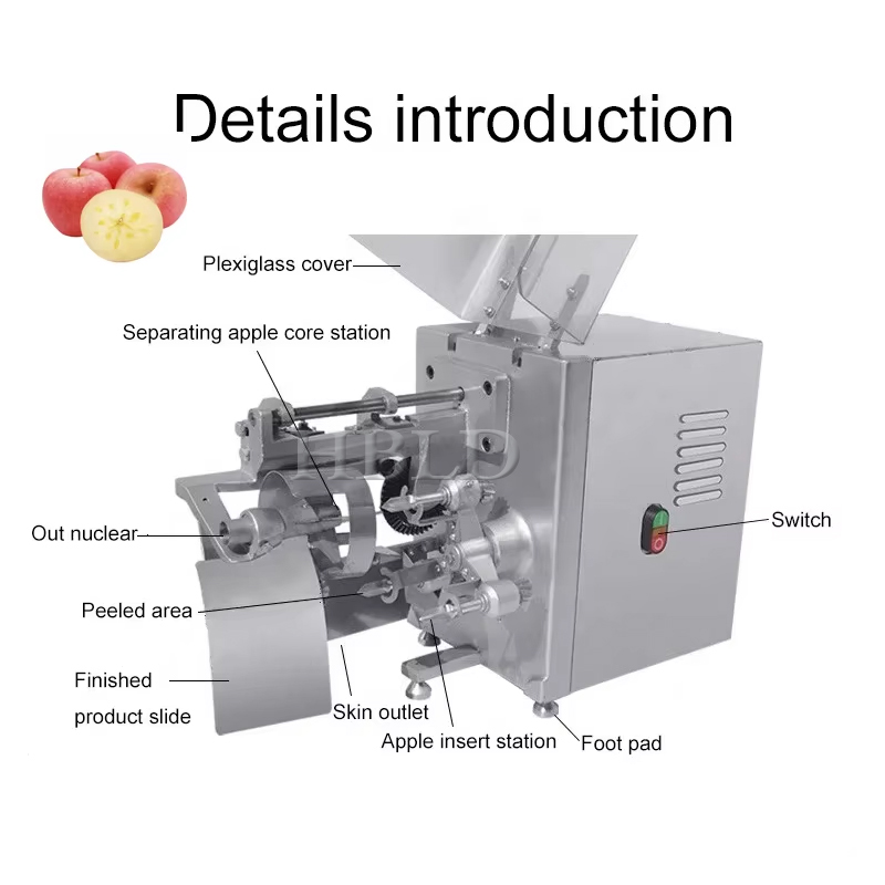 Industriële appelboor, commerc - Apple Corer Slicer recensie en prijs