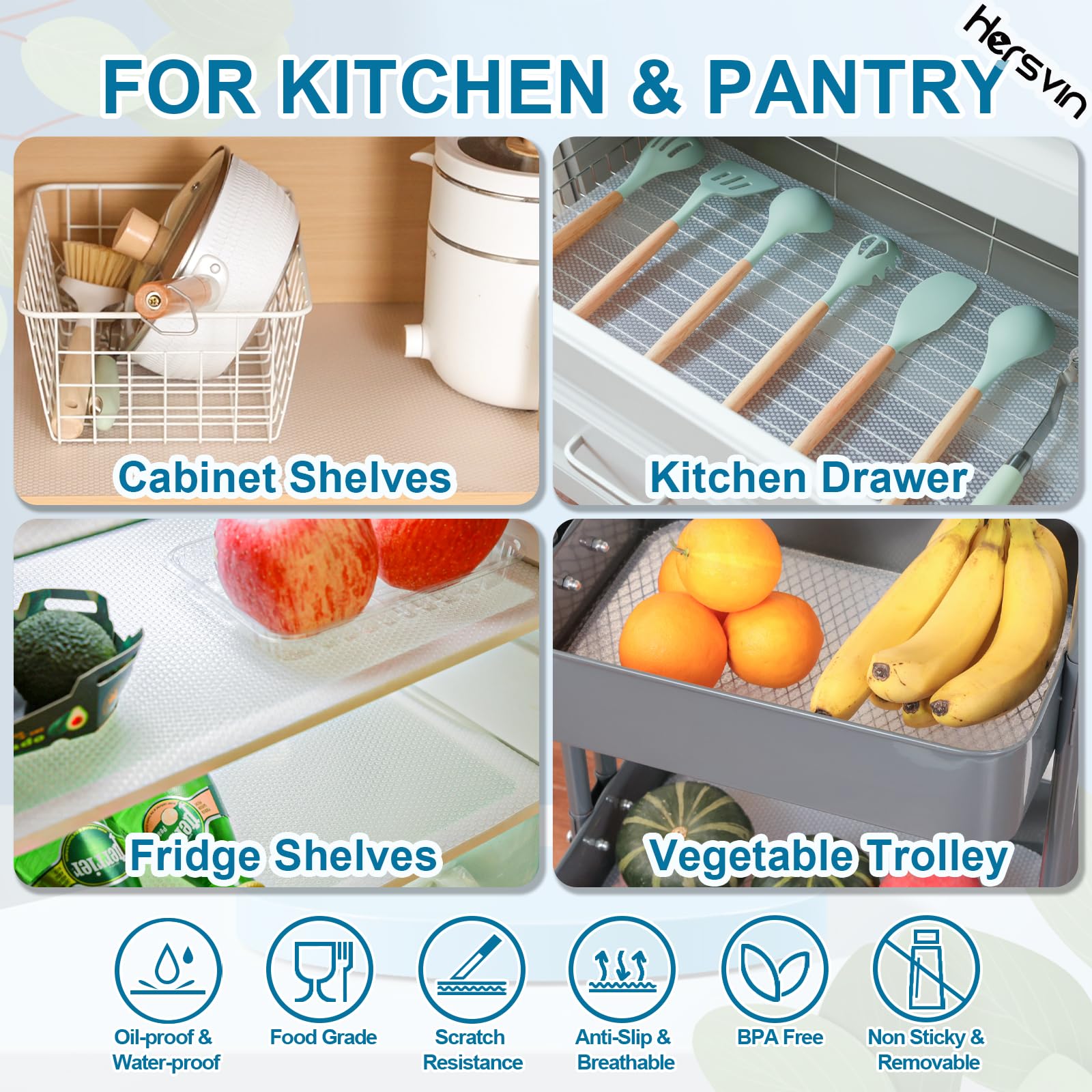 EVA Keukenkast Plank Liners Ni - Kitchen Gadgets Cabinet recensie en prijs