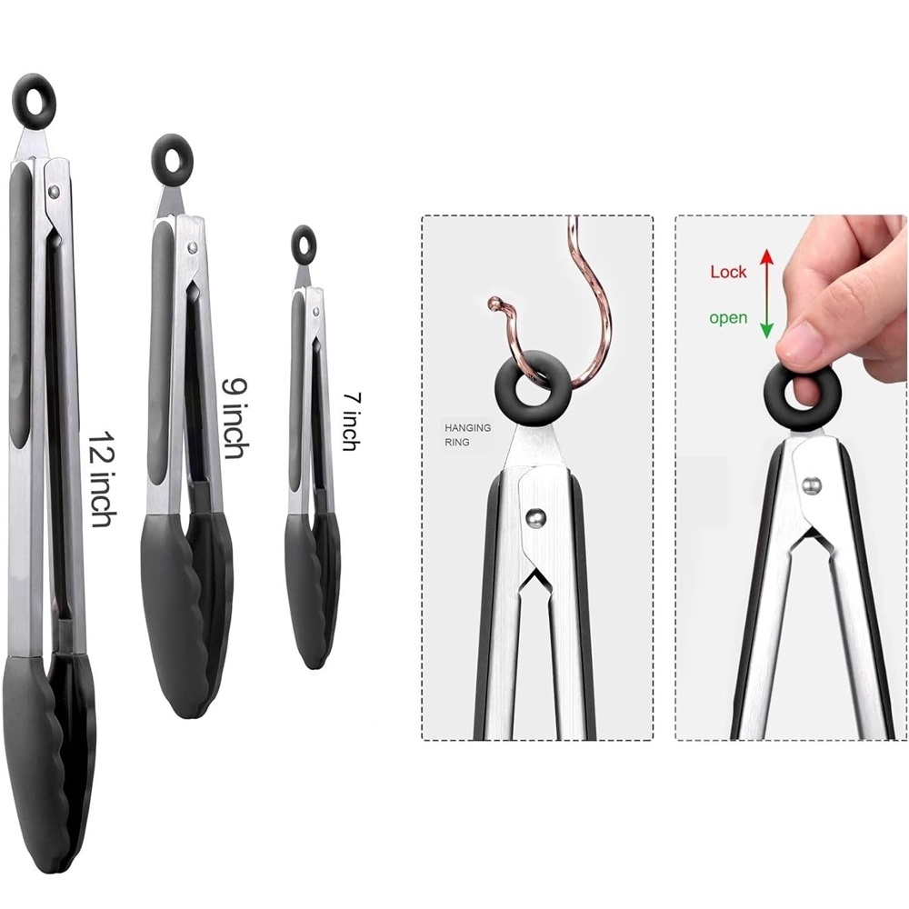 Siliconen BBQ-grilltang Keuken - Kitchen Gadgets Gifts recensie en prijs