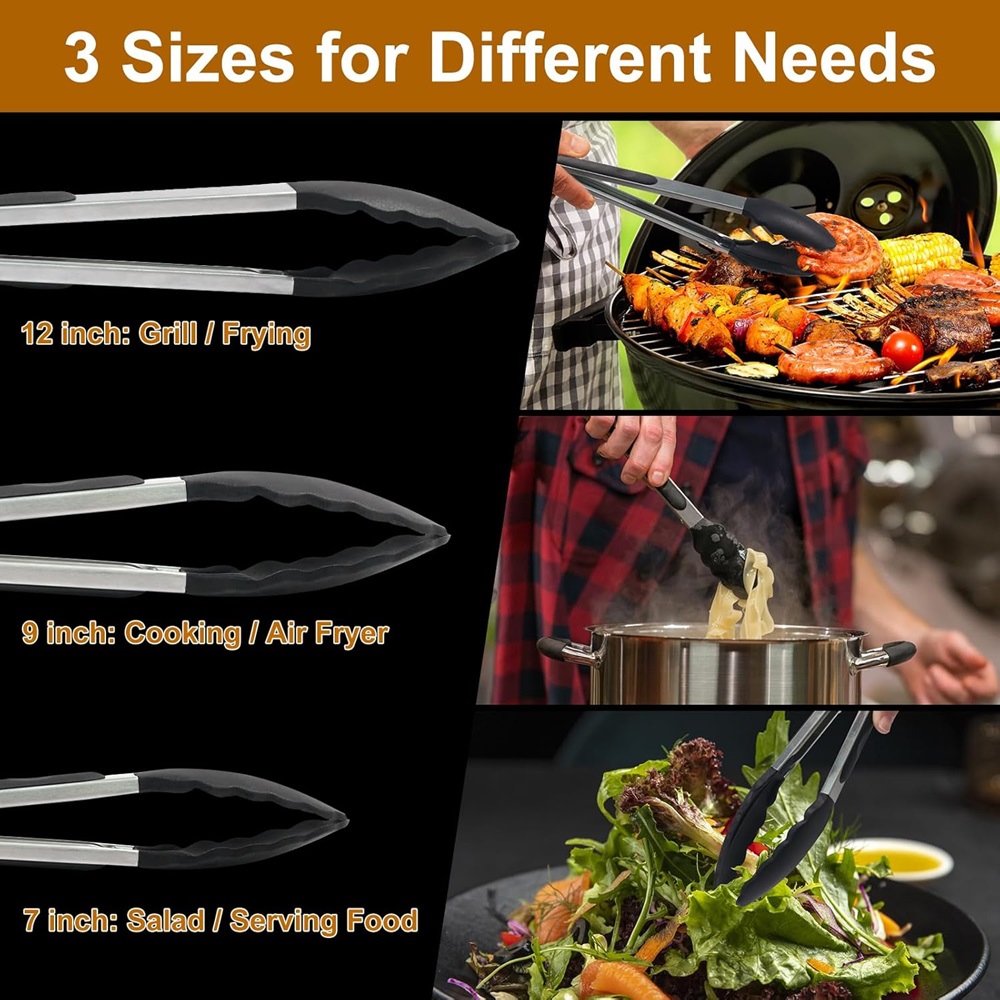 Siliconen BBQ-grilltang Keuken - Kitchen Gadgets Gifts recensie en prijs