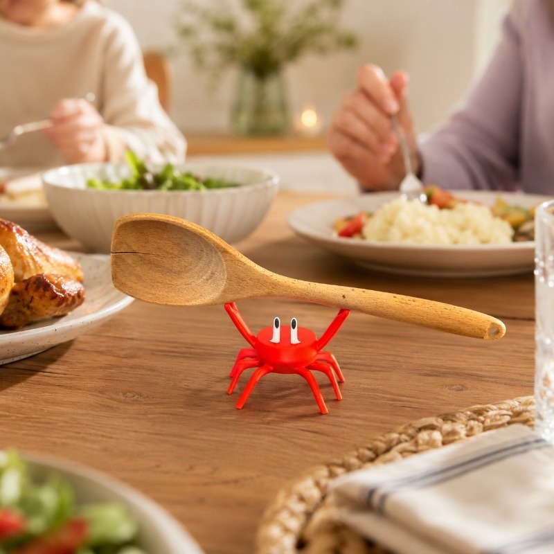 Rode Krab Lepelsteun, Schattig - Kitchen Gadgets For Gifts recensie en prijs
