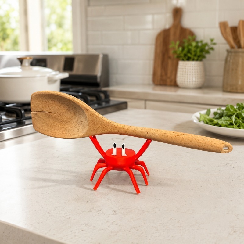 Rode Krab Lepelsteun, Schattig - Kitchen Gadgets For Gifts recensie en prijs