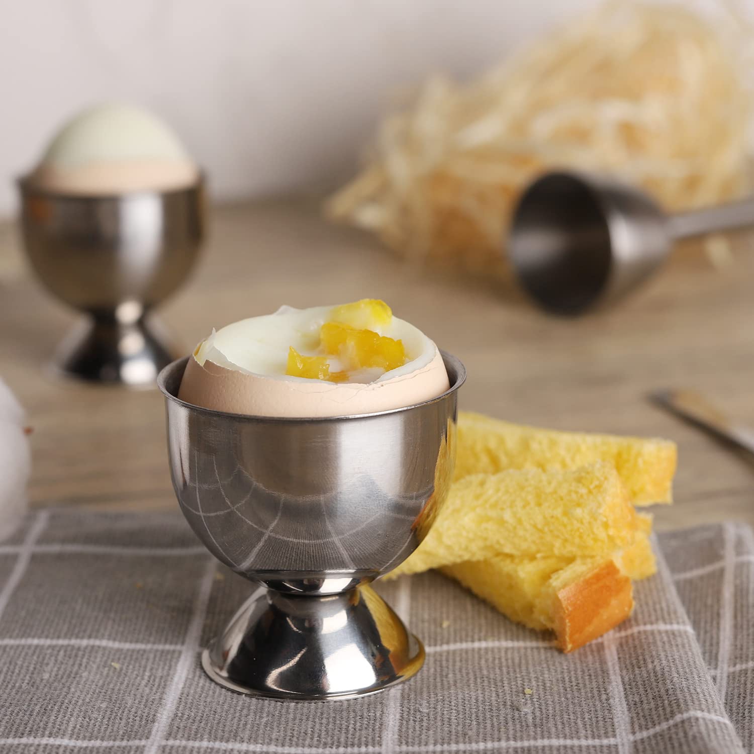 Roestvrijstalen Eierdopjes Set - Kitchen Gadgets For Gifts recensie en prijs